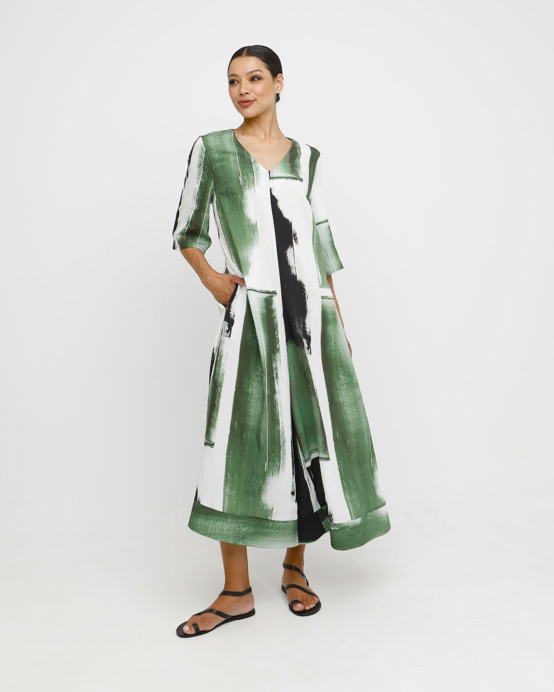 Ozai N Ku Sporo Jumpsuit, Green Mix