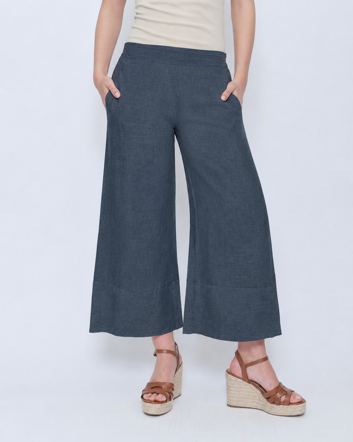 Blueberry Flare Trouser, Navy