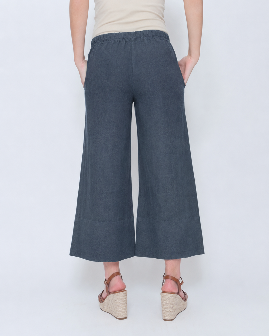 Blueberry Flare Trouser, Navy