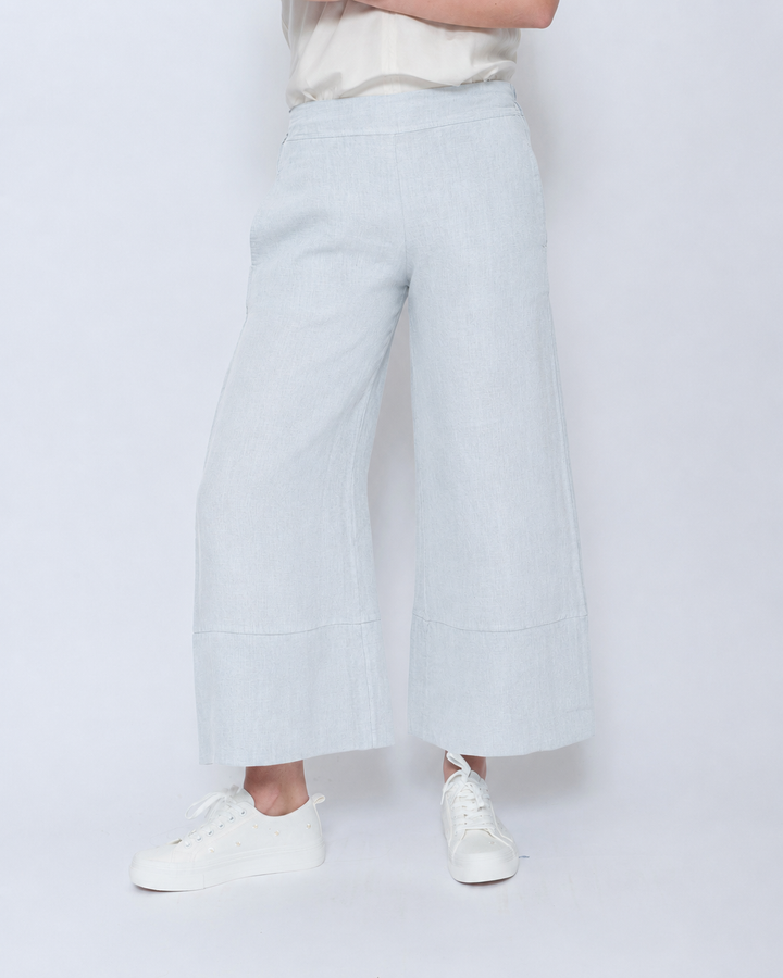 Blueberry Flare Trouser, Silver