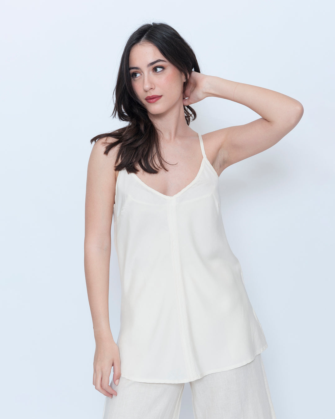 Blueberry So Sweet Camisole, Ecru
