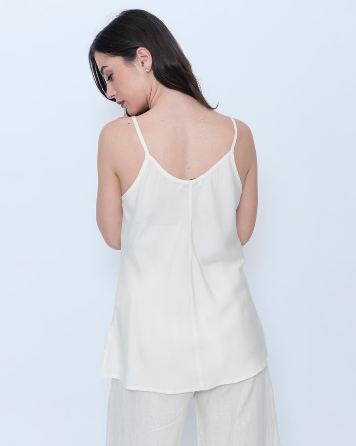Blueberry So Sweet Camisole, Ecru