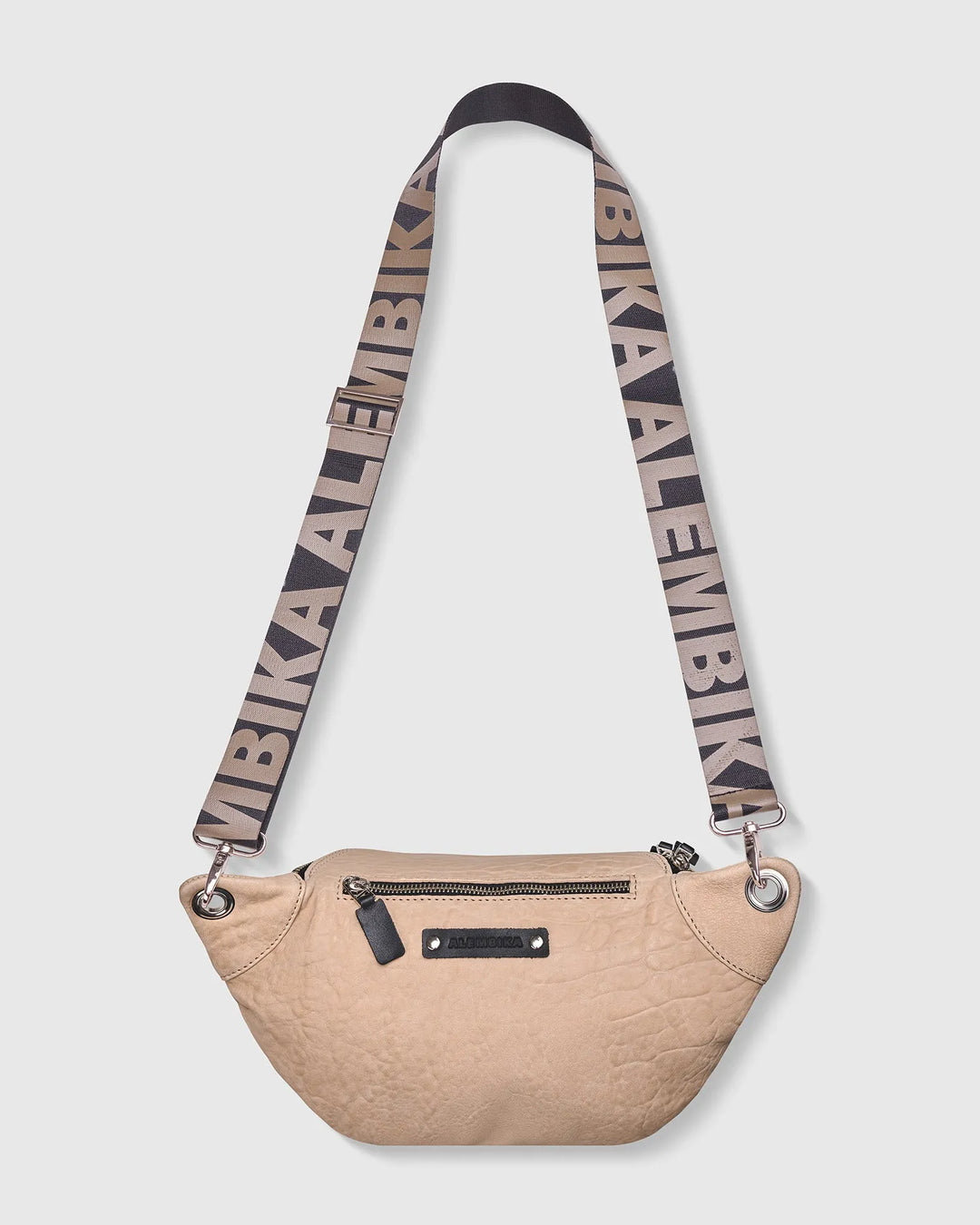 On-the-Go Large Sling Bag, Nude