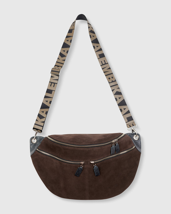 On-The-Go Large Sling Bag, Umber