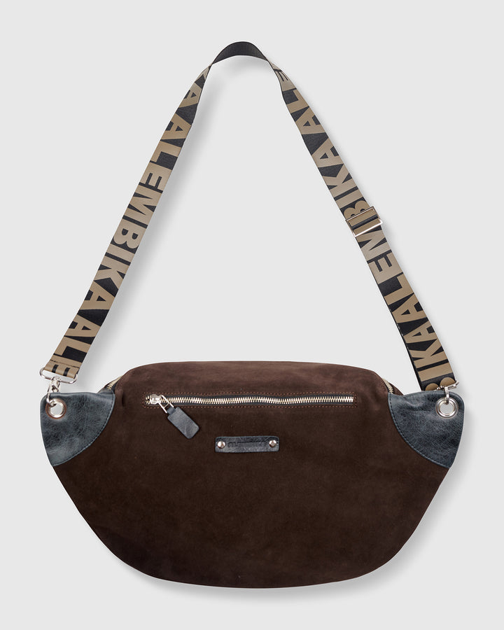 On-The-Go Large Sling Bag, Umber
