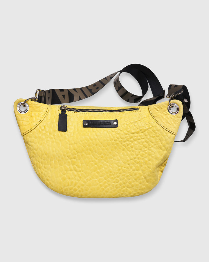 On-the-Go Large Sling Bag, Yellow