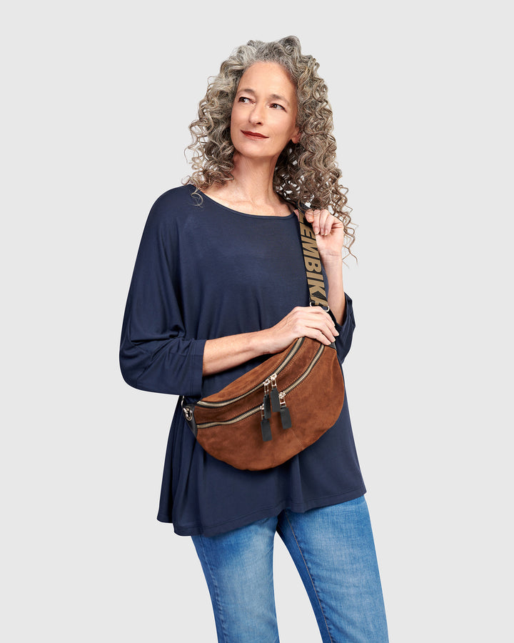 Crossbody Sling Bag, Maple
