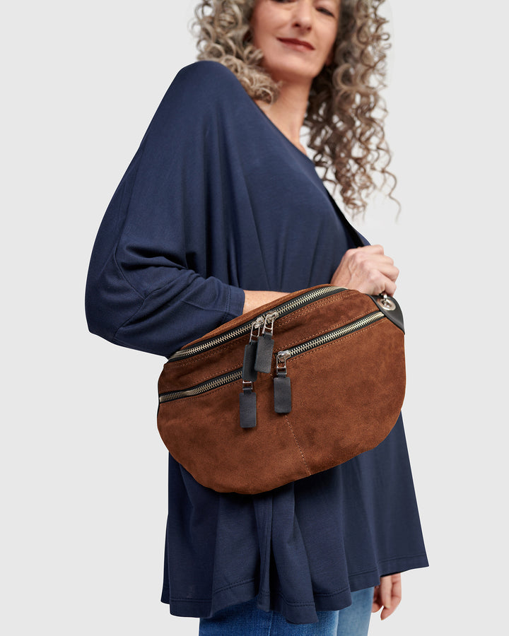 Crossbody Sling Bag, Maple