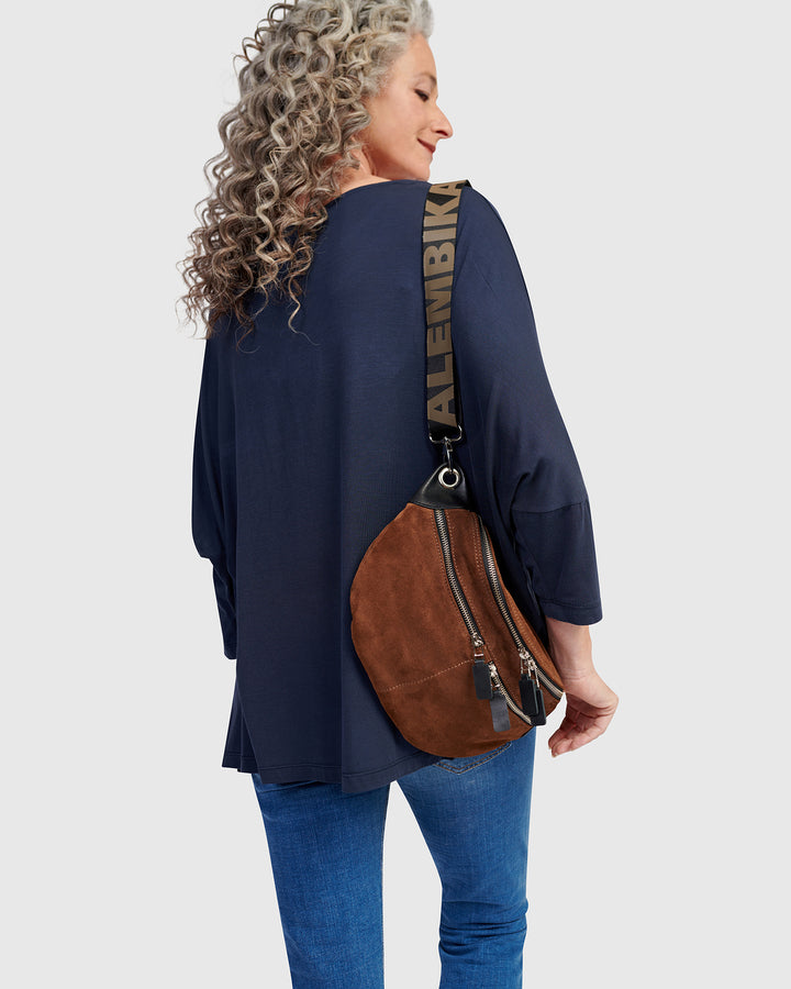 Crossbody Sling Bag, Maple