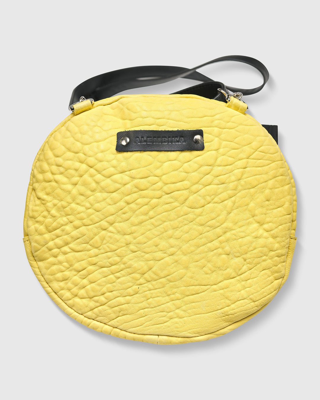 Circle Canteen Bag, Yellow