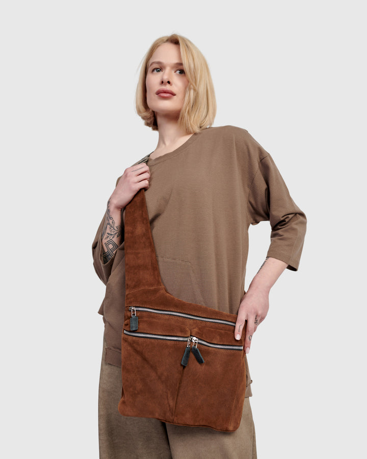 Nomad Crossbody Bag, Maple