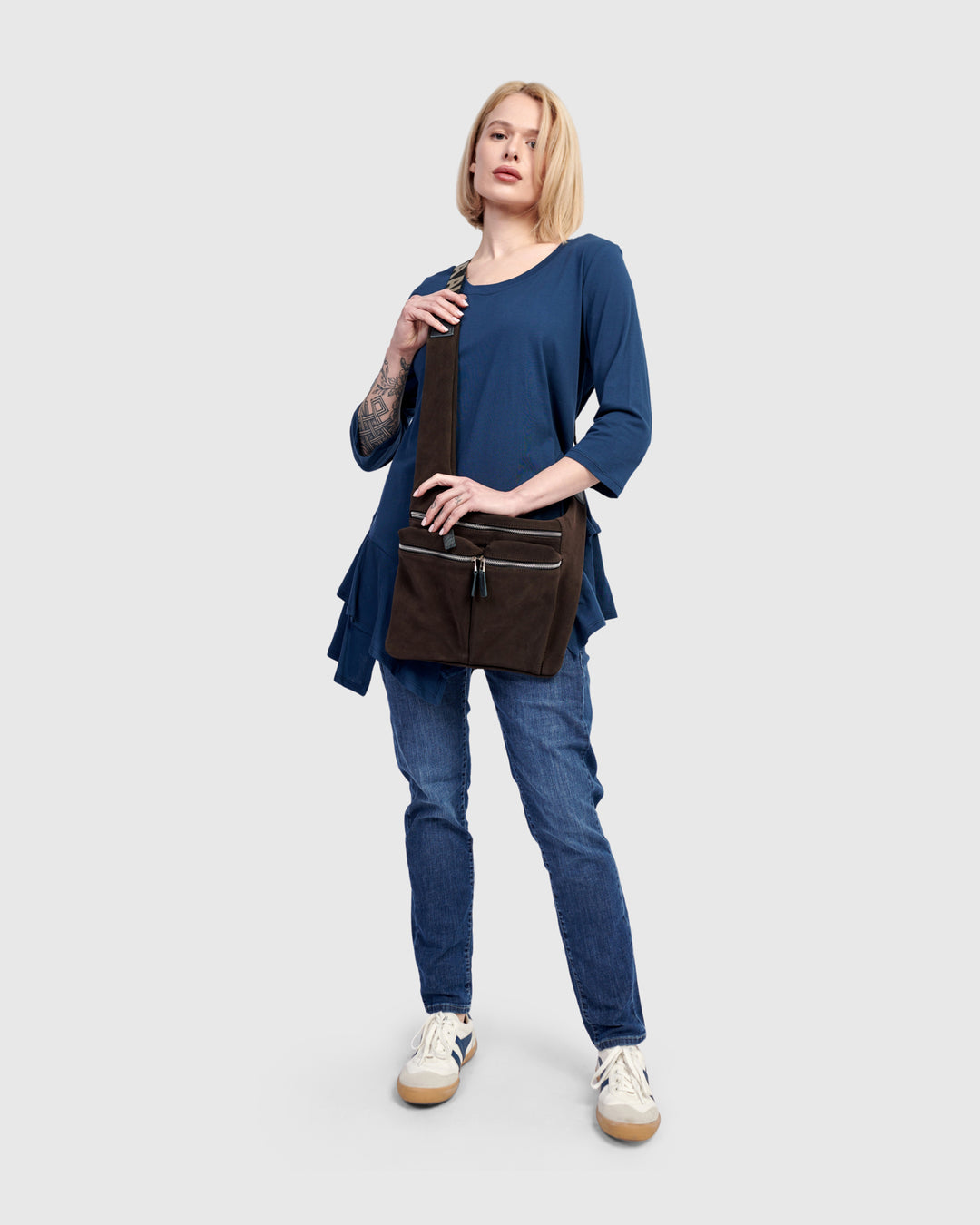 Nomad Crossbody Bag, Umber