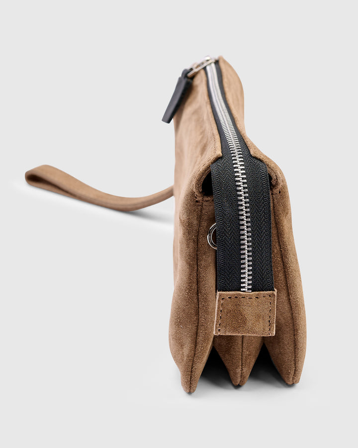 Companion Wristlet Pouch, Latte