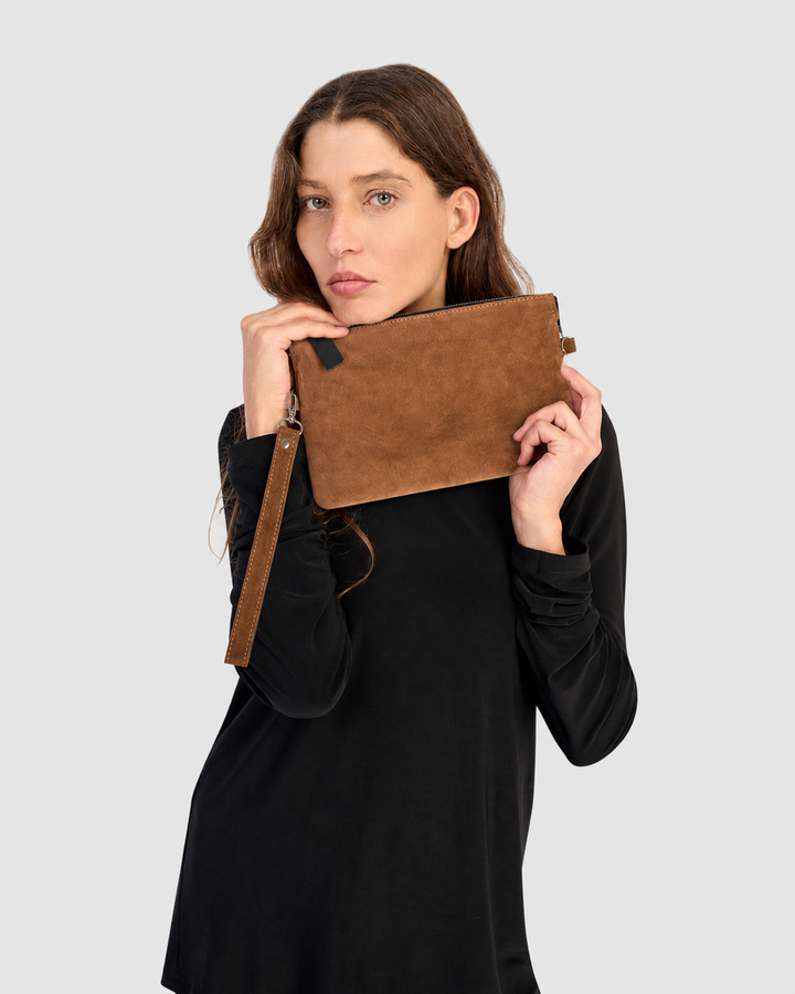 Companion Wristlet Pouch, Maple