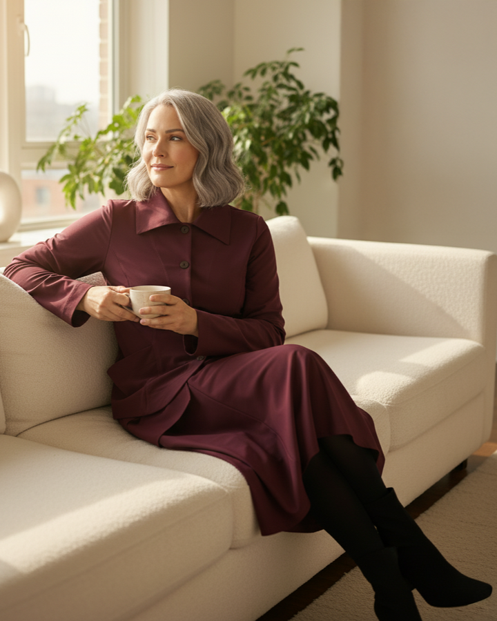Essential Tekbika Blazer, Wine