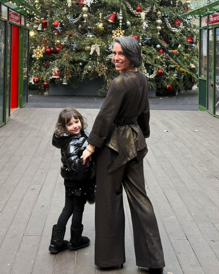 Inferno Straight Pants, Gold