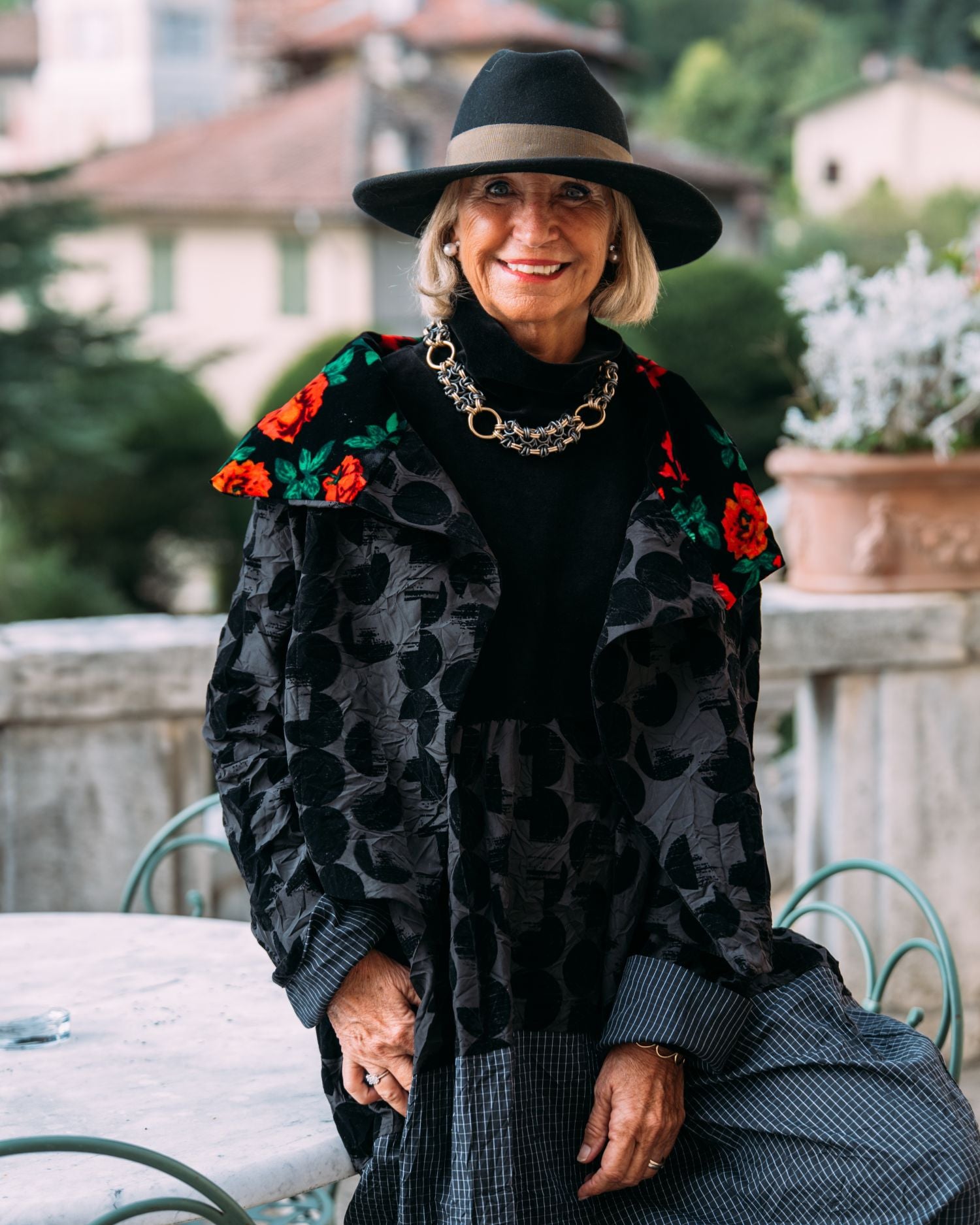 Eloise Jacket, Roses – Alembika U.S.