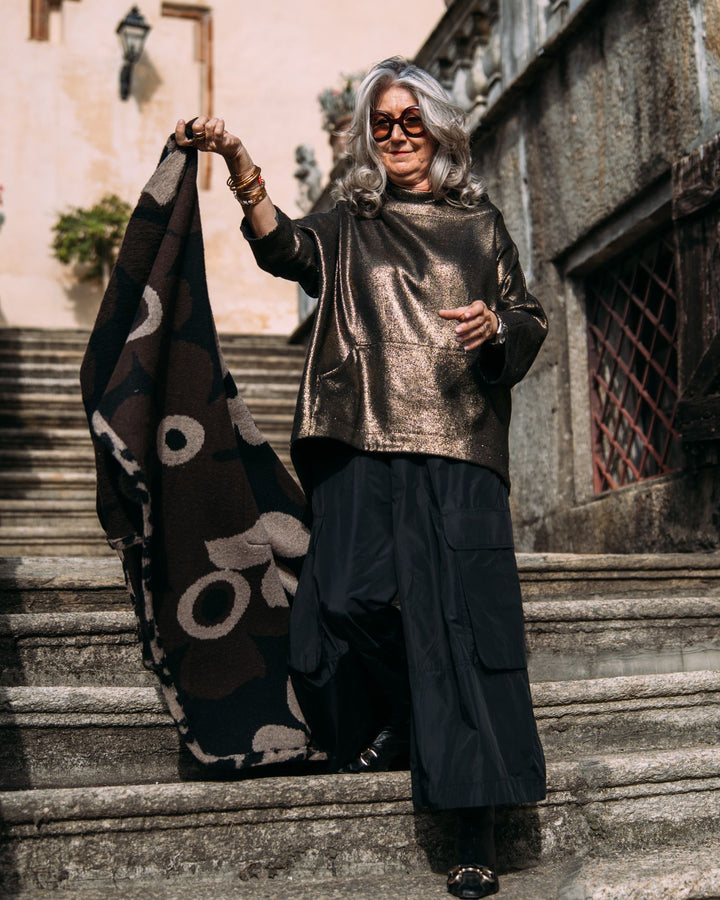 Urban Wide Cargo Pants, Black