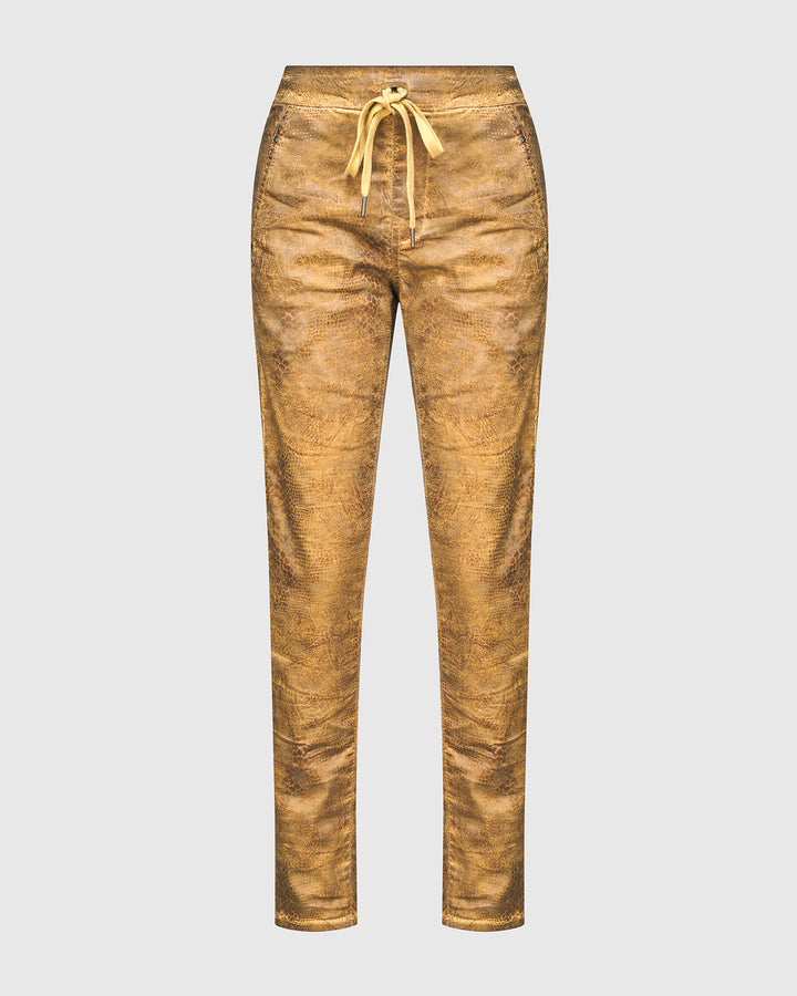 Crocodile Iconic Stretch Jeans, Ochre