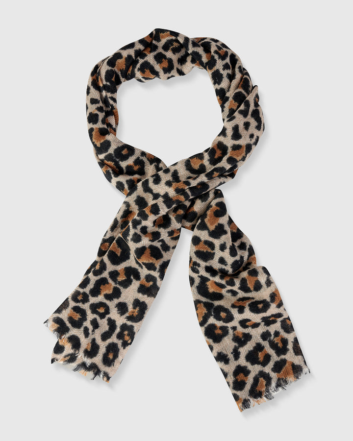 Roam Scarf, Leopard