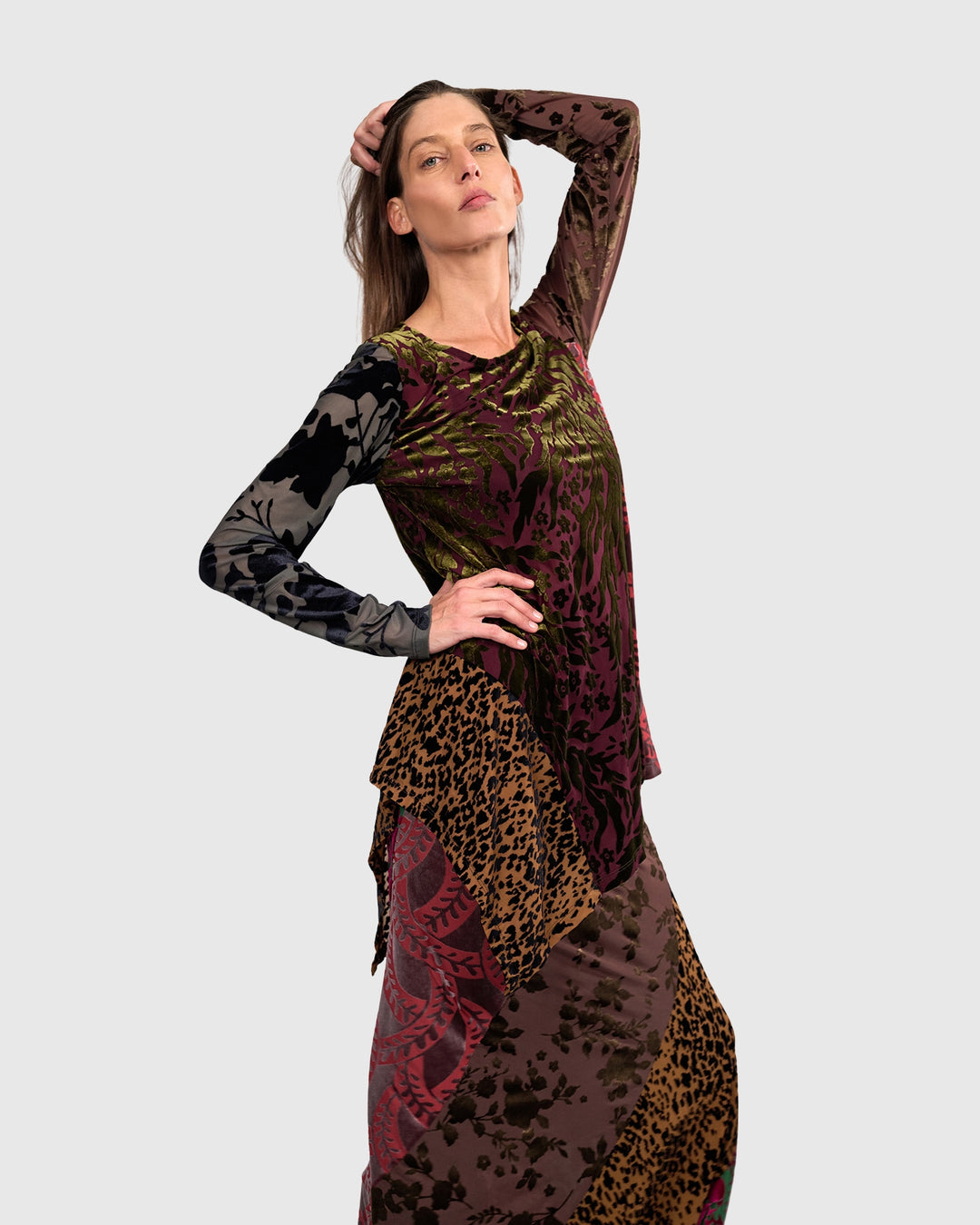 Wren Asymmetrical Top, Regal Multi