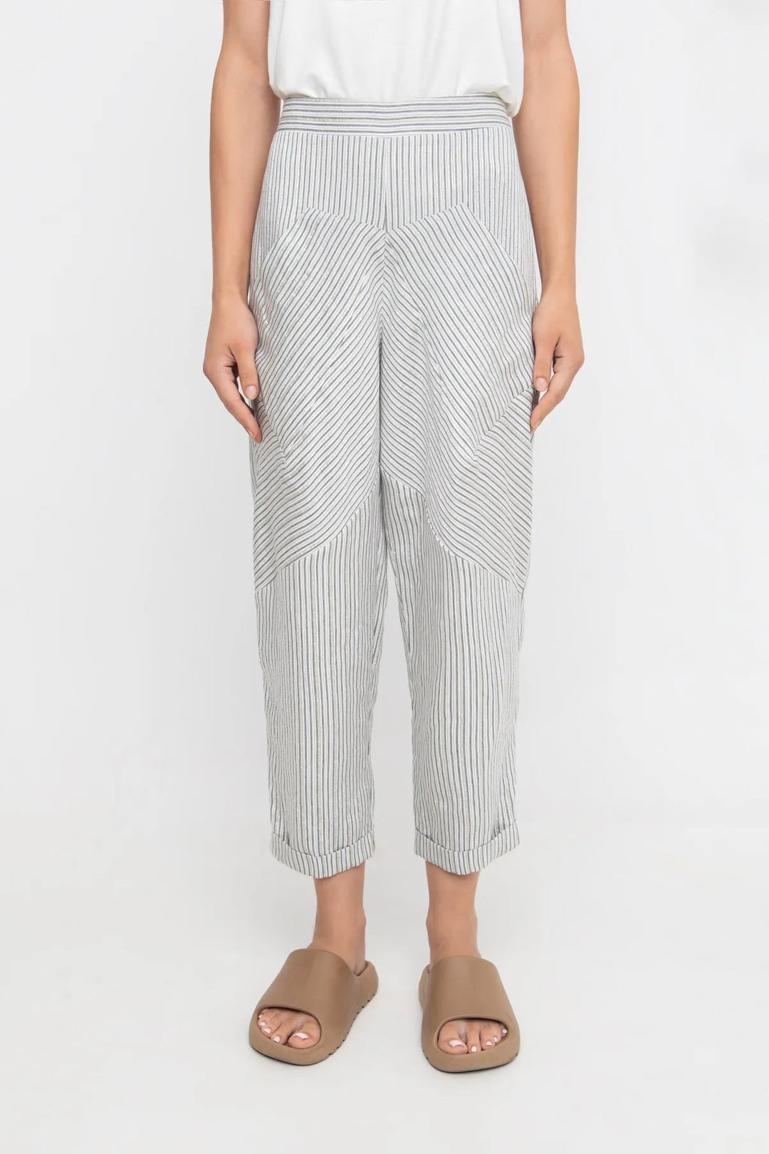 Ozai N Ku Jane Side-Zip Trousers, Rays