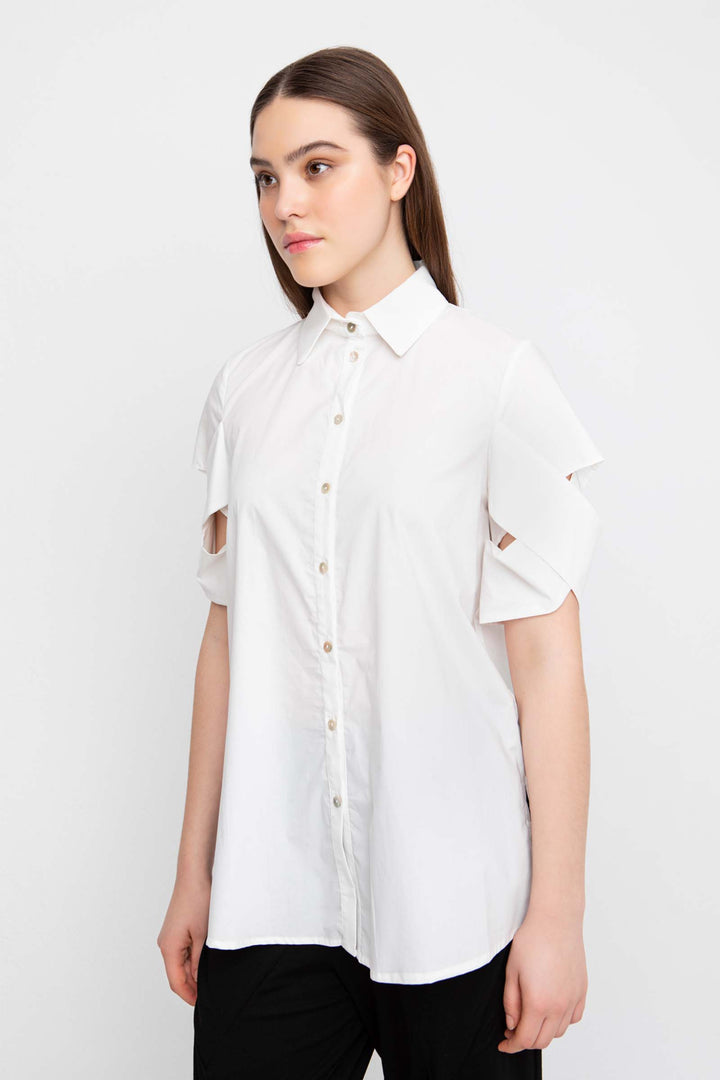 Ozai N Ku Must-Have Cooler Shirt, White
