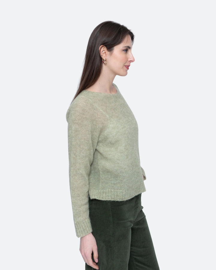 Blueberry Alpaca Pullover, Sage