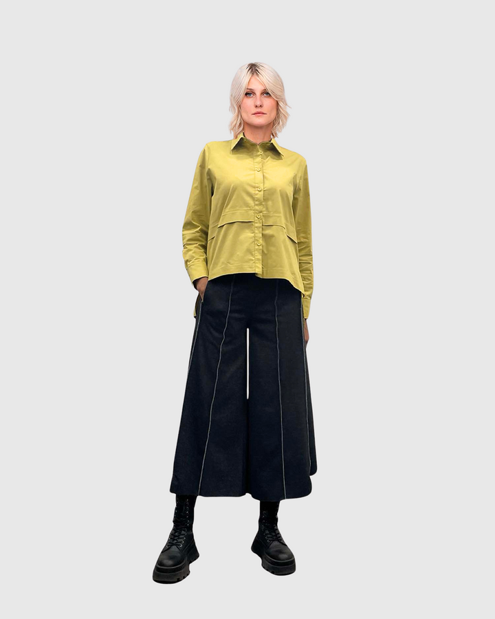 Ozai N Ku Solaris Shirt, Lemon