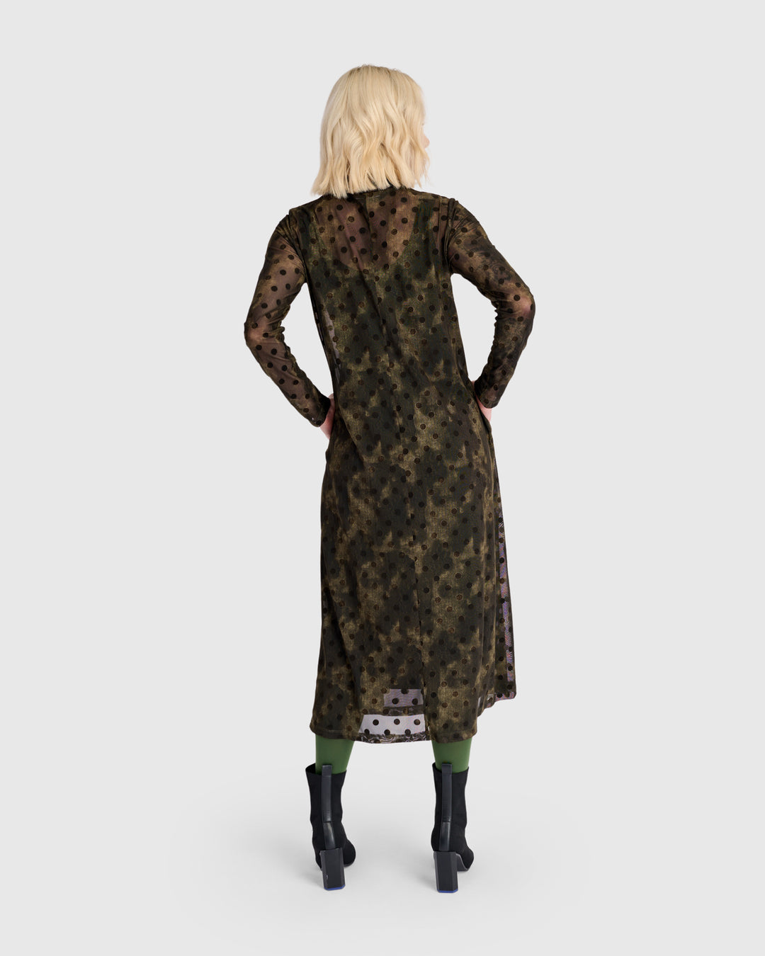 Bosquet A-line Dress, Antique