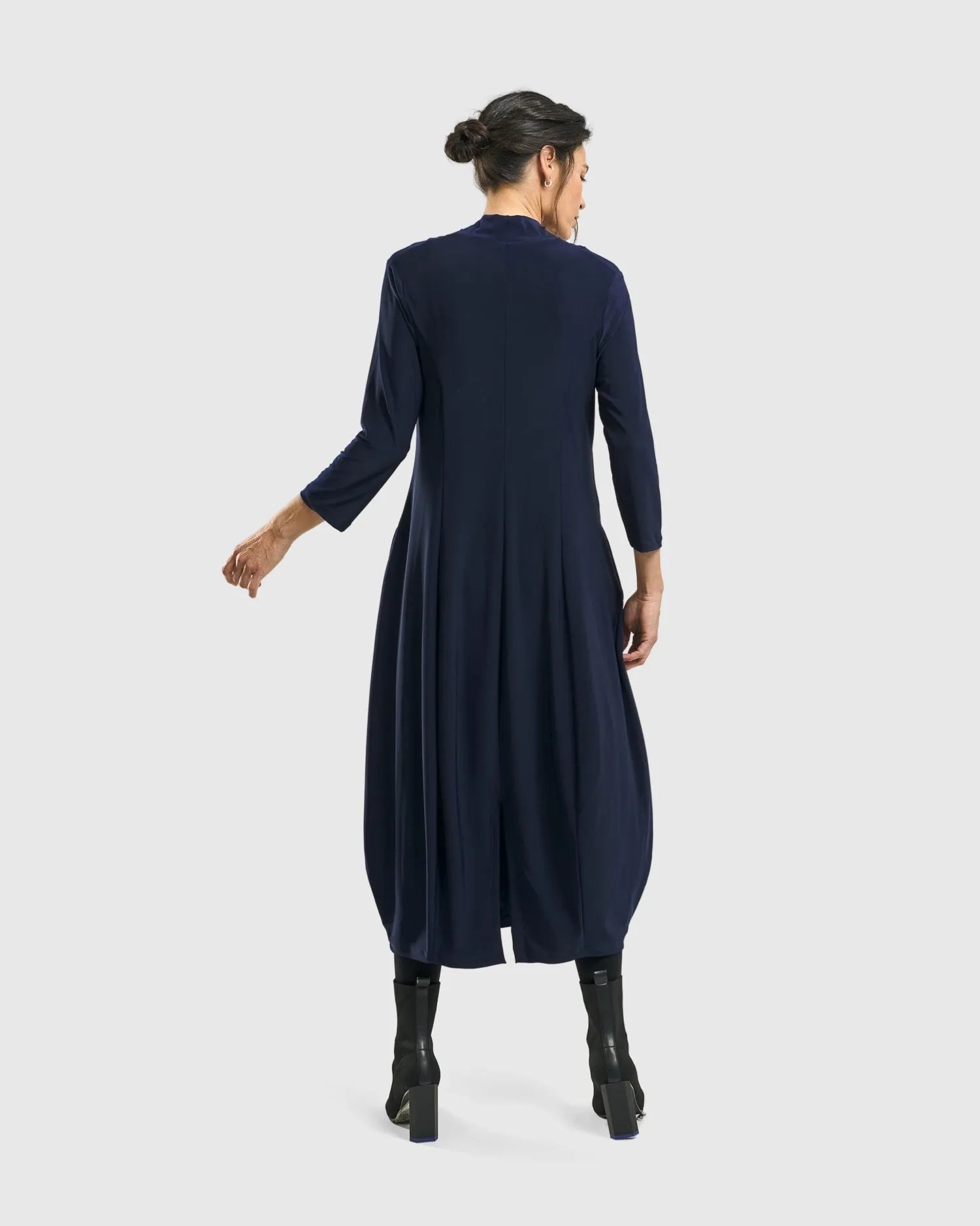 Essential Cocoon Dress, Night – Alembika U.S.