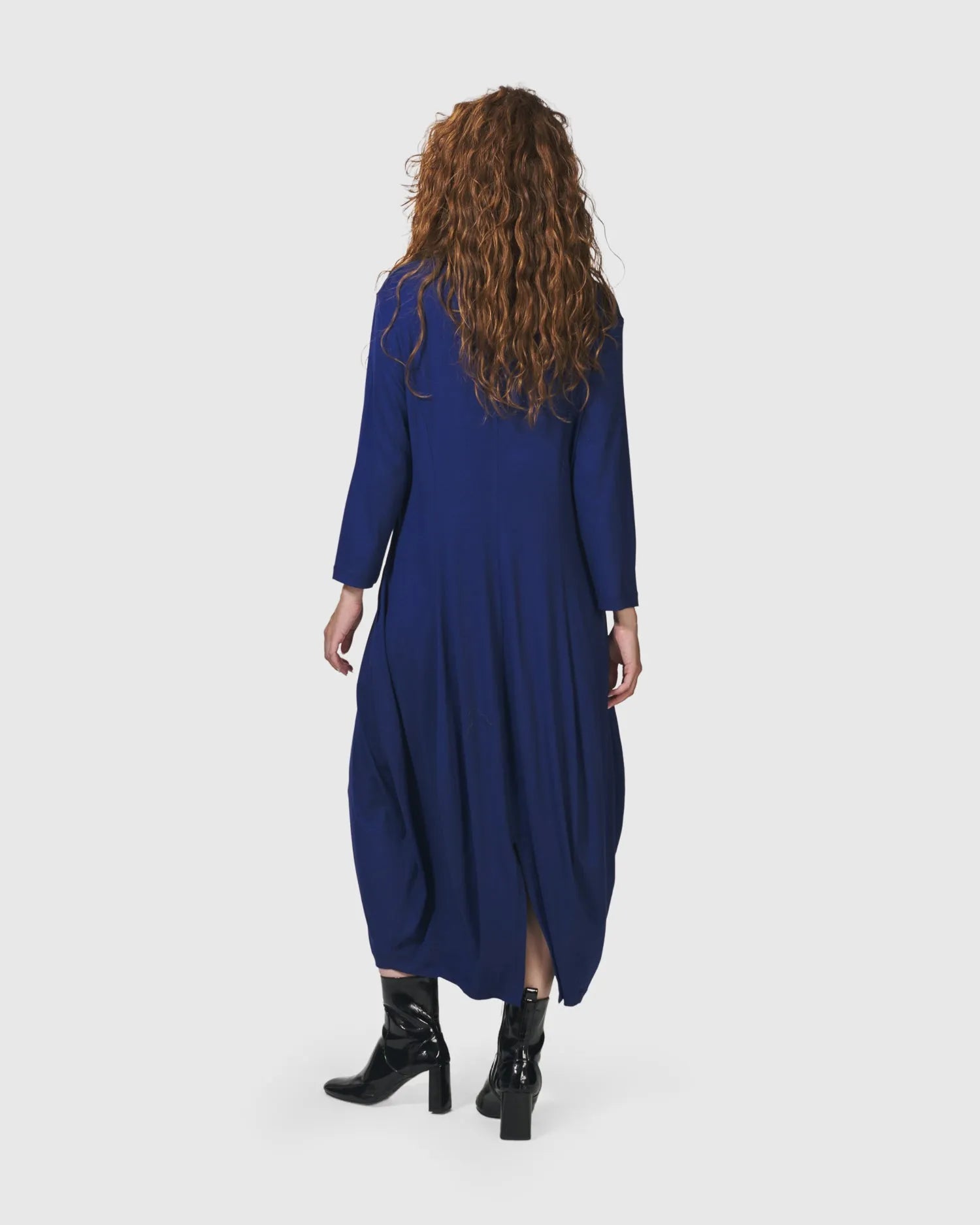 Essential Cocoon Dress, Red Rose