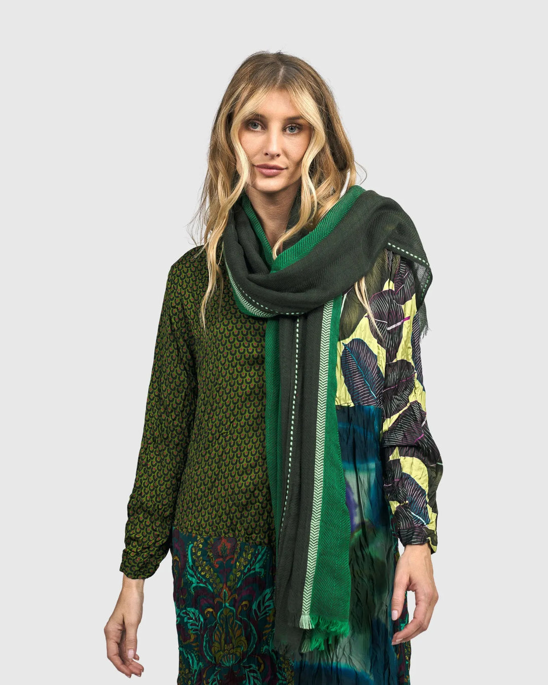 Limelight Scarf, Green