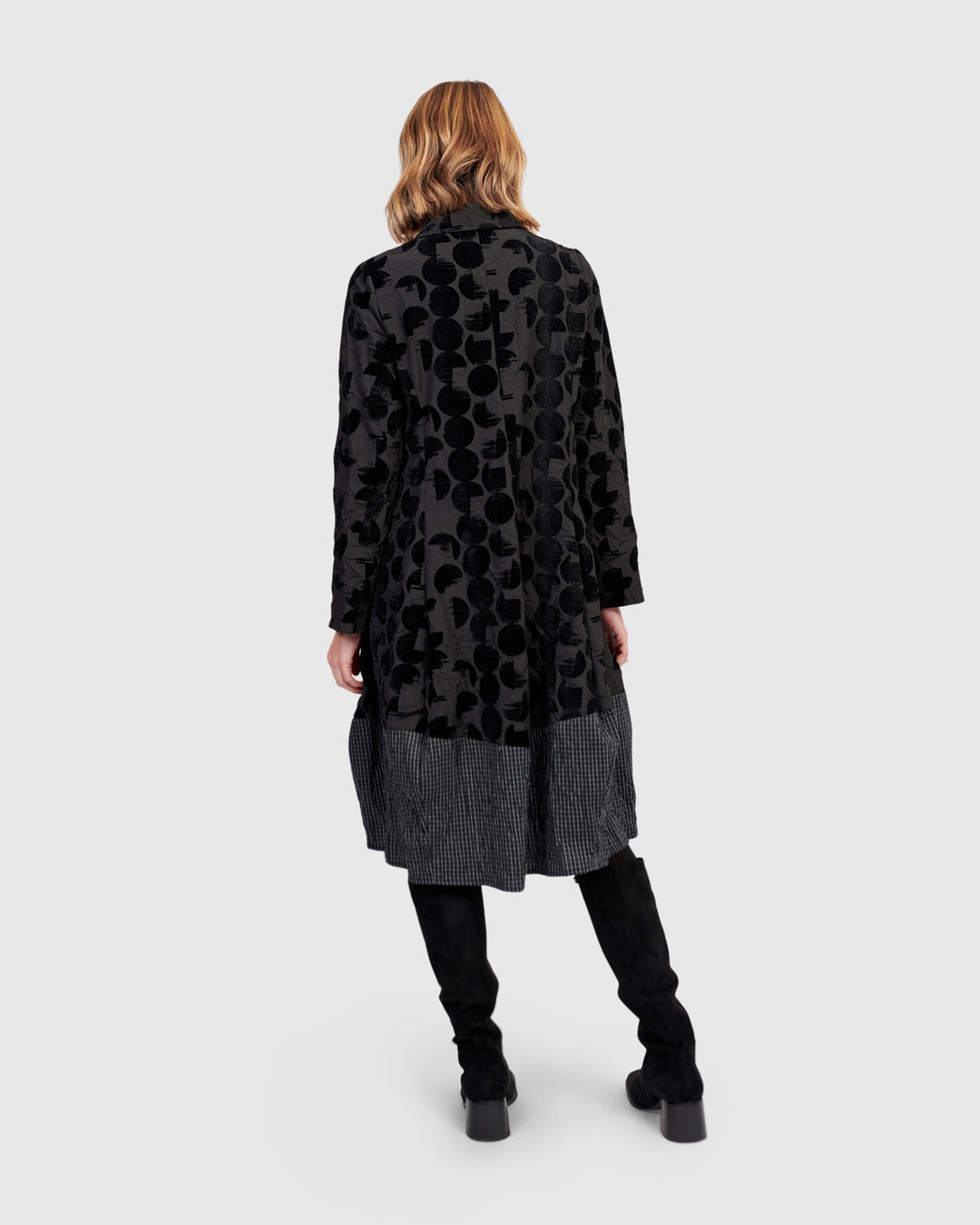 Eclipse Relaxed Cocoon Dress, Crescent