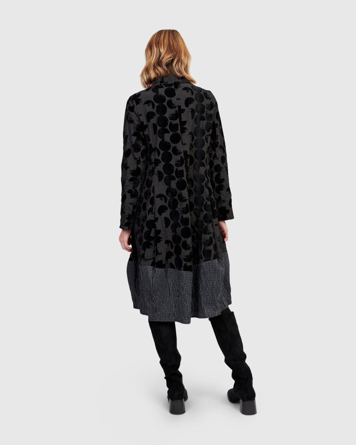 Eclipse Relaxed Cocoon Dress, Crescent
