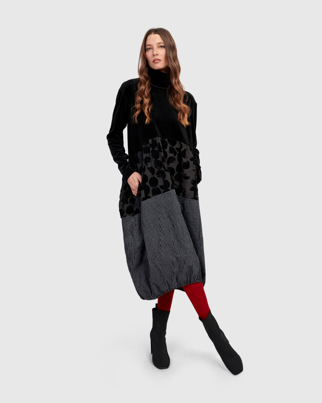 Vanta Cocoon Dress, Mix
