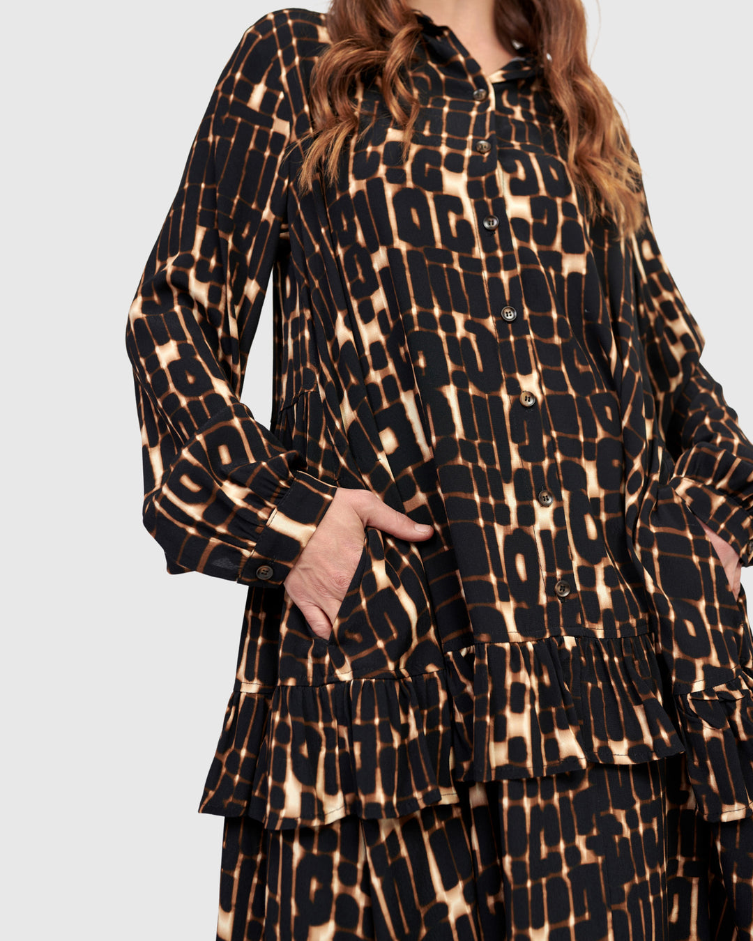 Tessera Maxi Dress, Matrix