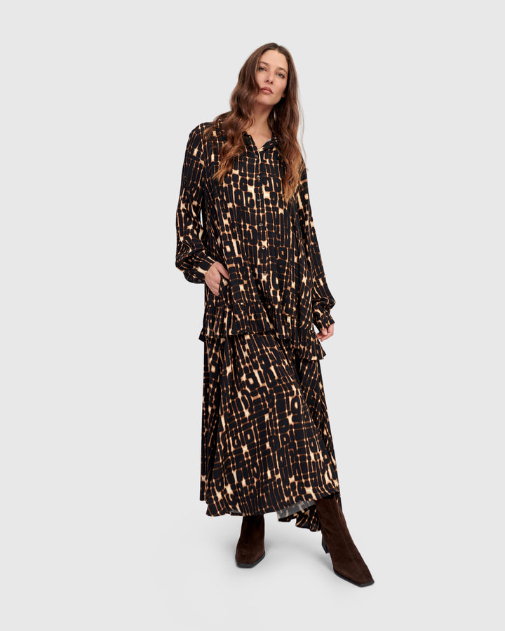 Tessera Maxi Dress, Matrix