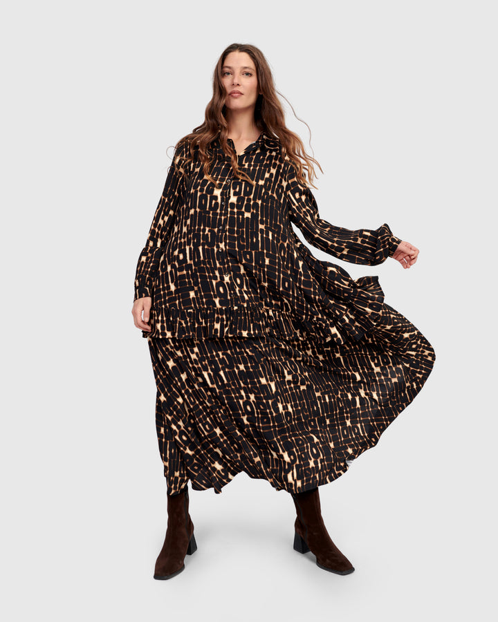 Tessera Maxi Dress, Matrix