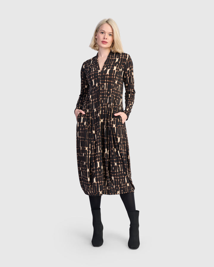 Neura Cocoon Dress, Matrix