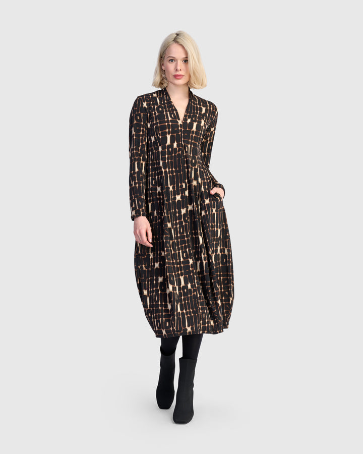 Neura Cocoon Dress, Matrix