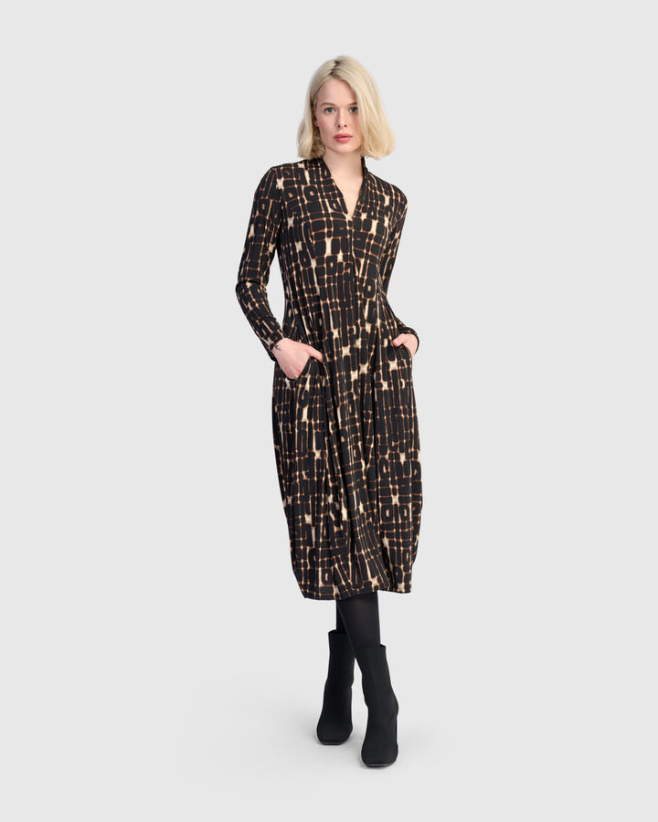 Neura Cocoon Dress, Matrix