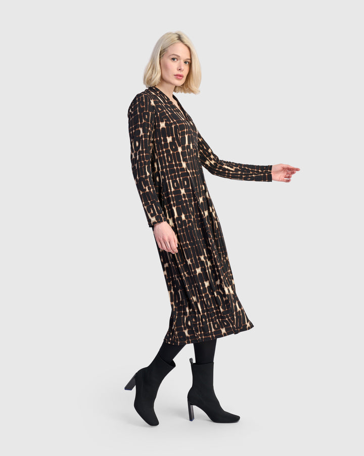 Neura Cocoon Dress, Matrix