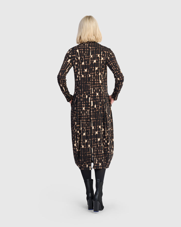 Neura Cocoon Dress, Matrix