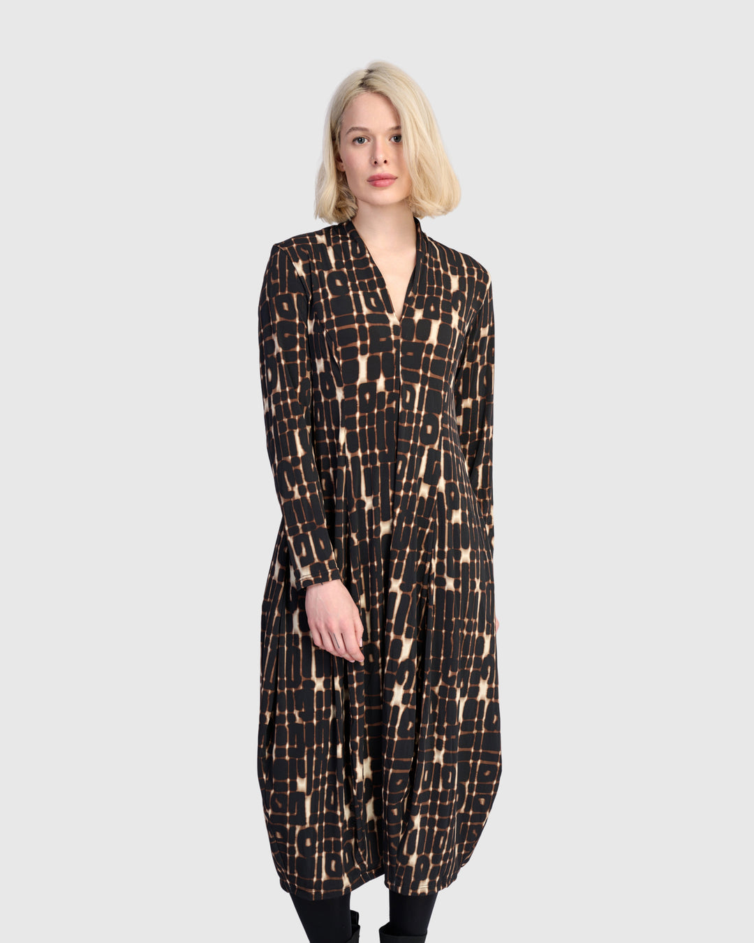 Neura Cocoon Dress, Matrix