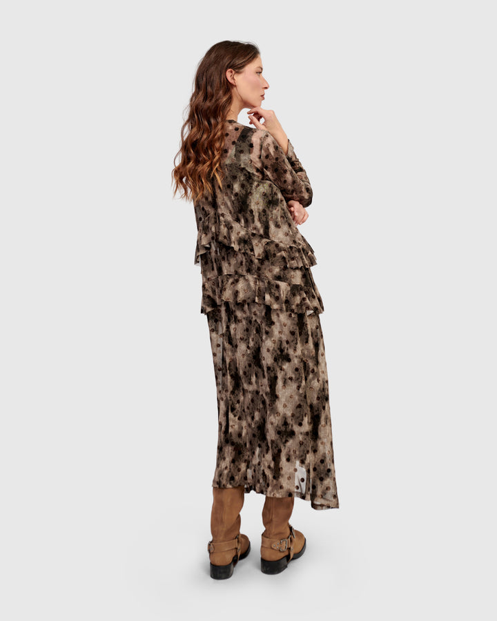 Fen Mesh Dress, Aquarelle