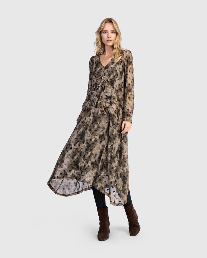 Fen Mesh Dress, Aquarelle
