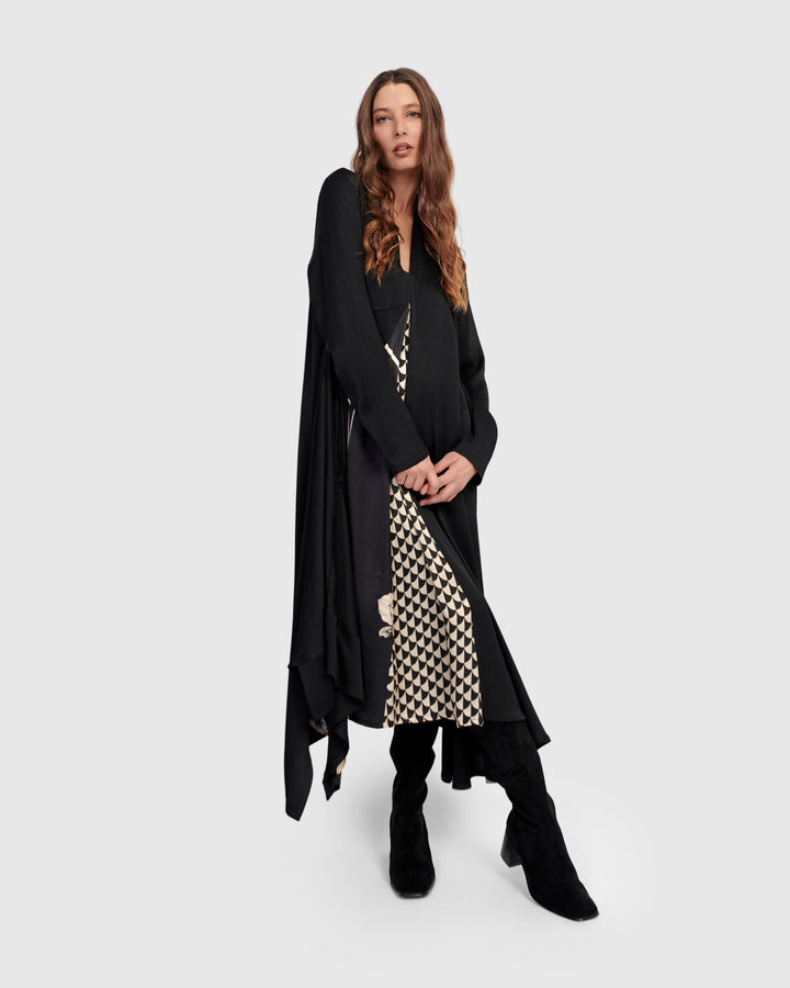 Baroque Draped Dress, Mix