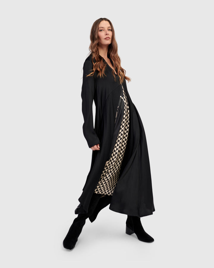 Baroque Draped Dress, Mix