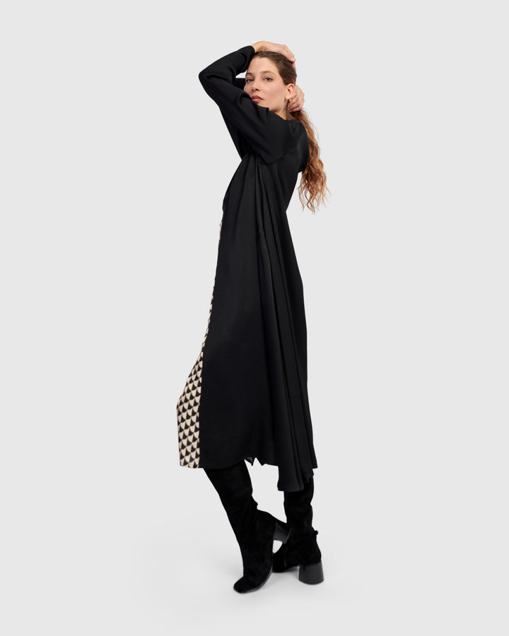 Baroque Draped Dress, Mix